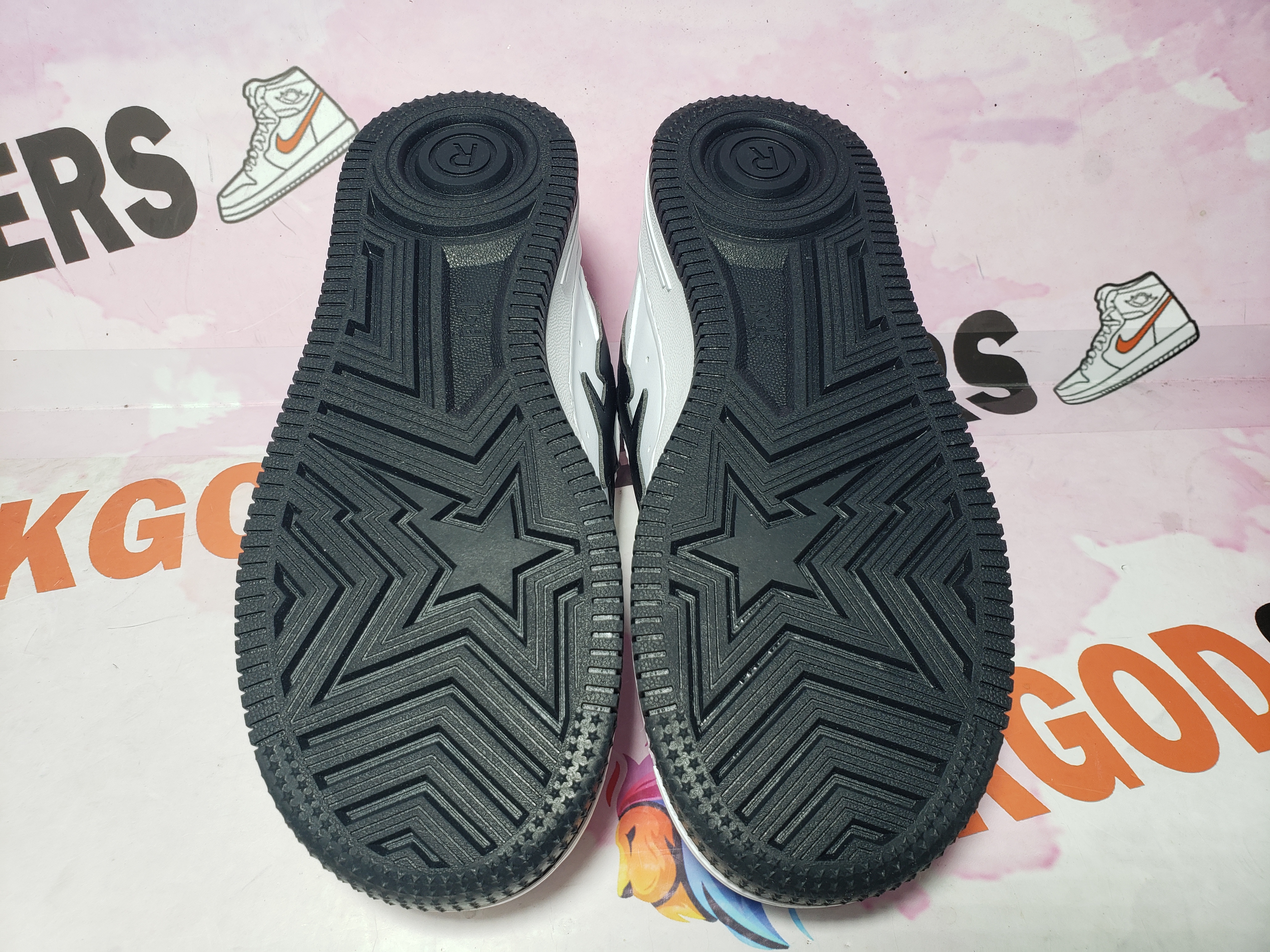 Special Sale A Bathing Ape Bape Sta JJJJound White Navy 1173-191-912