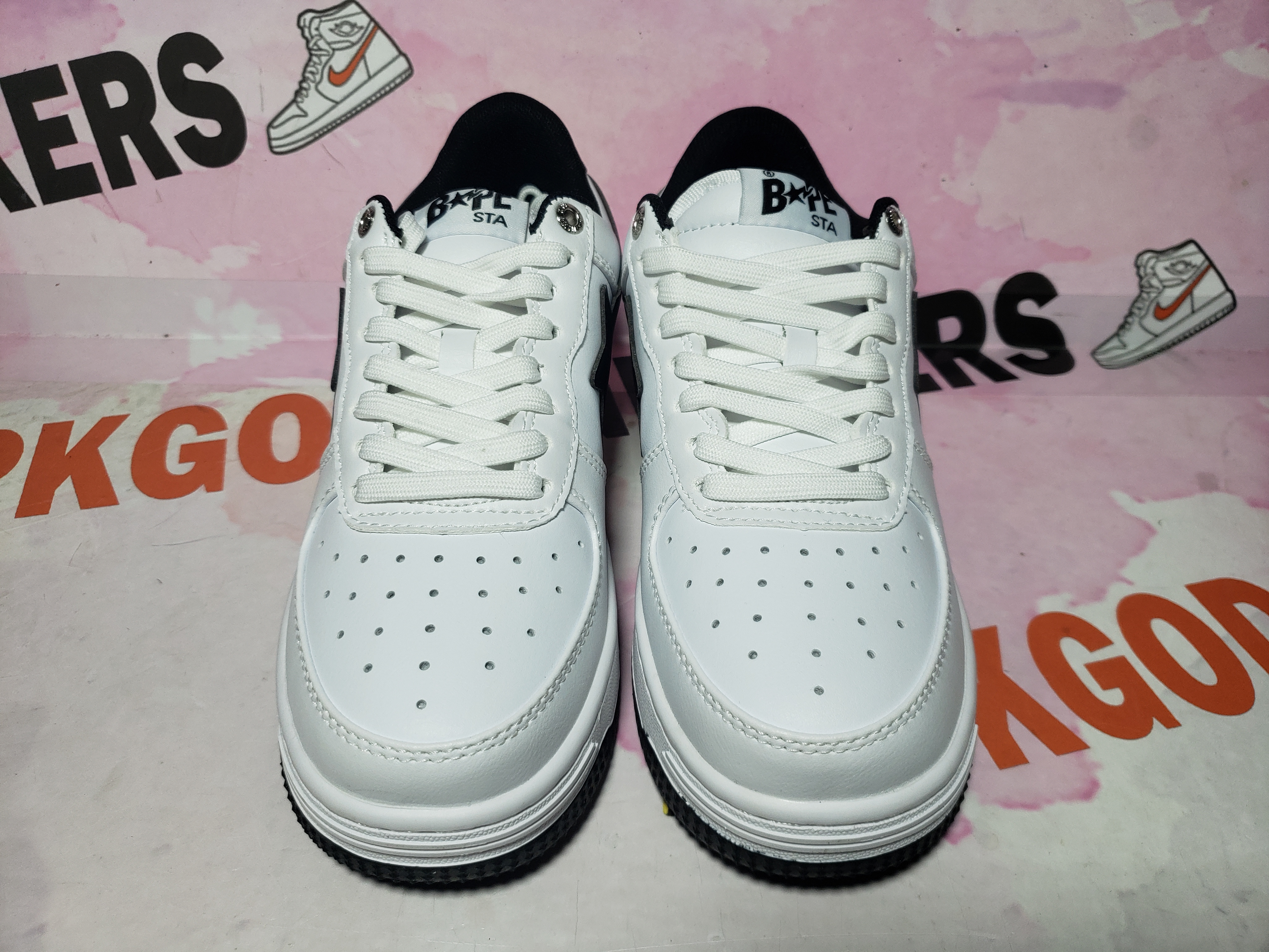 Special Sale A Bathing Ape Bape Sta JJJJound White Navy 1173-191-912