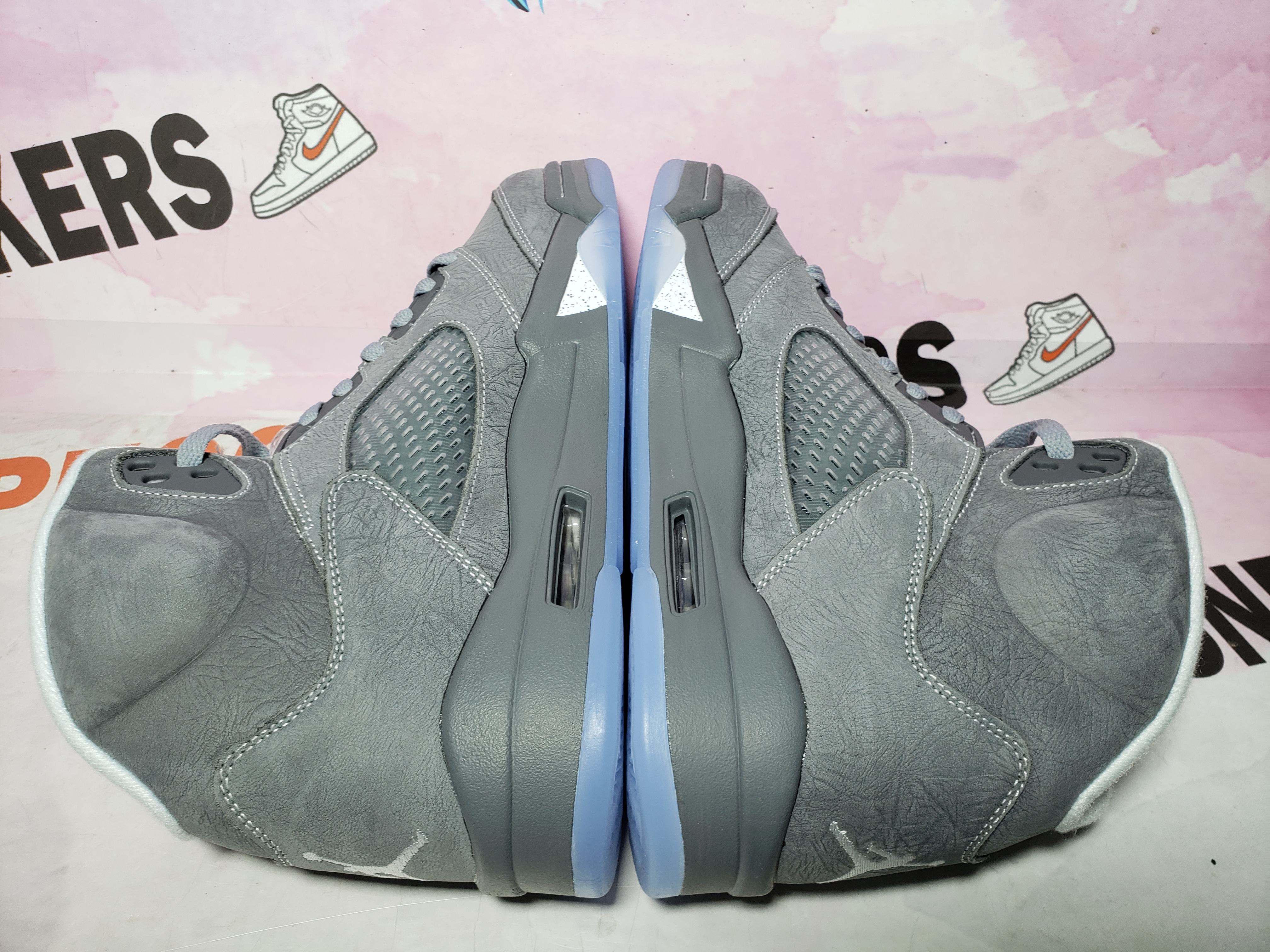 PKGoden Air Jordan 5 Retro Wolf Grey 136027-005 