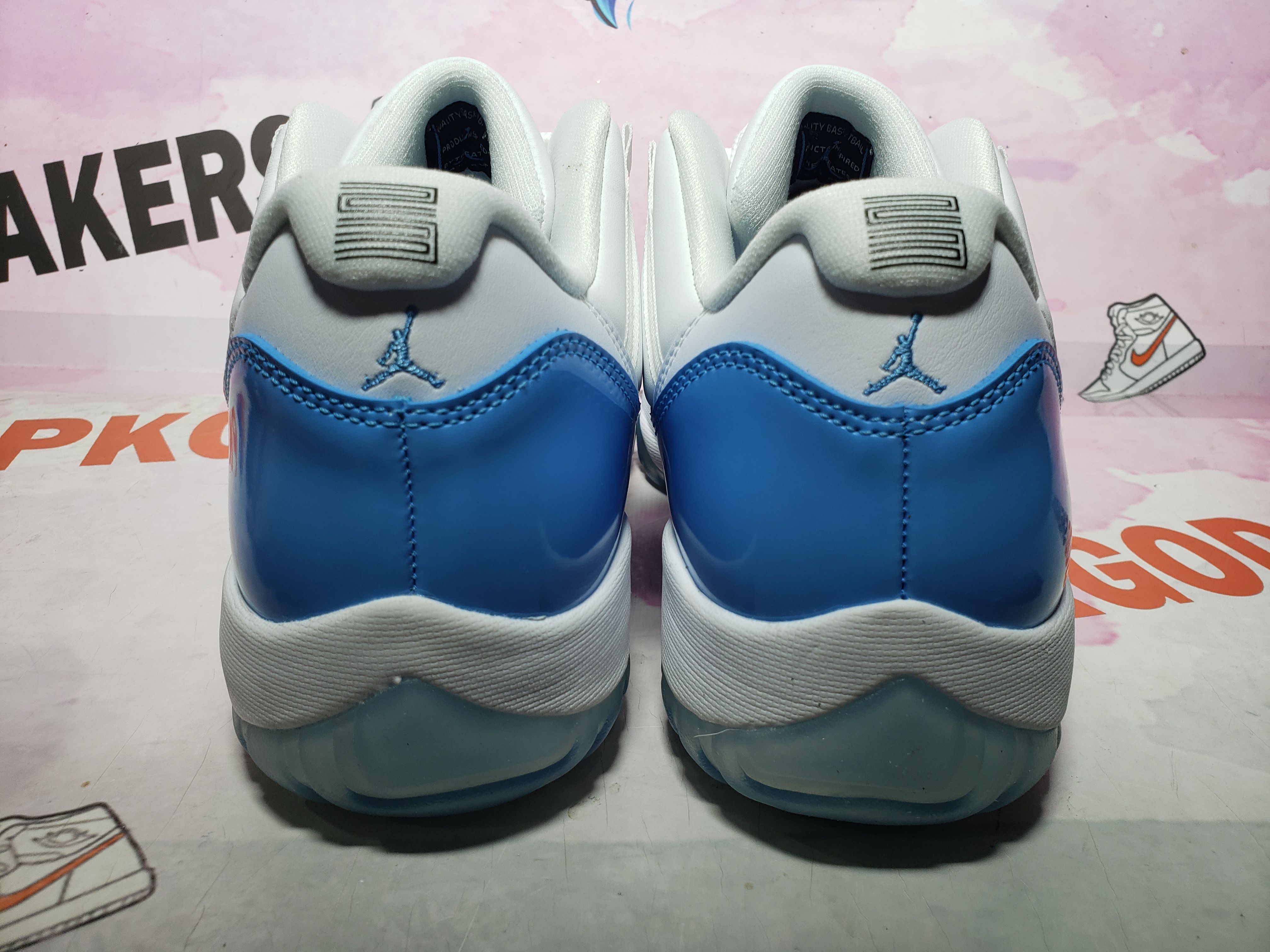 PKGoden Jordan 11 Retro Low University Blue 528895-106