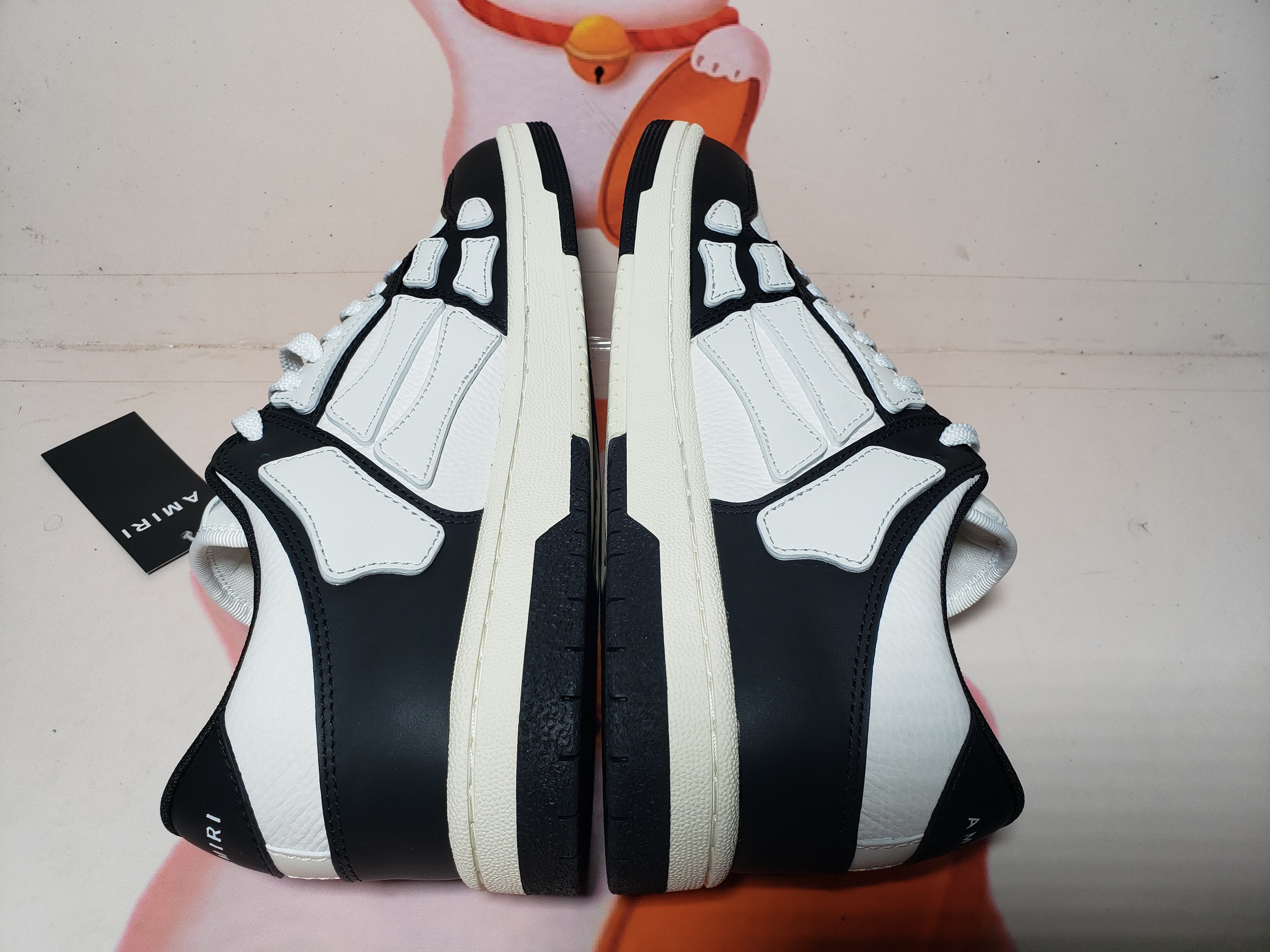 PKGoden Skel Top Low Black White MFS003-004