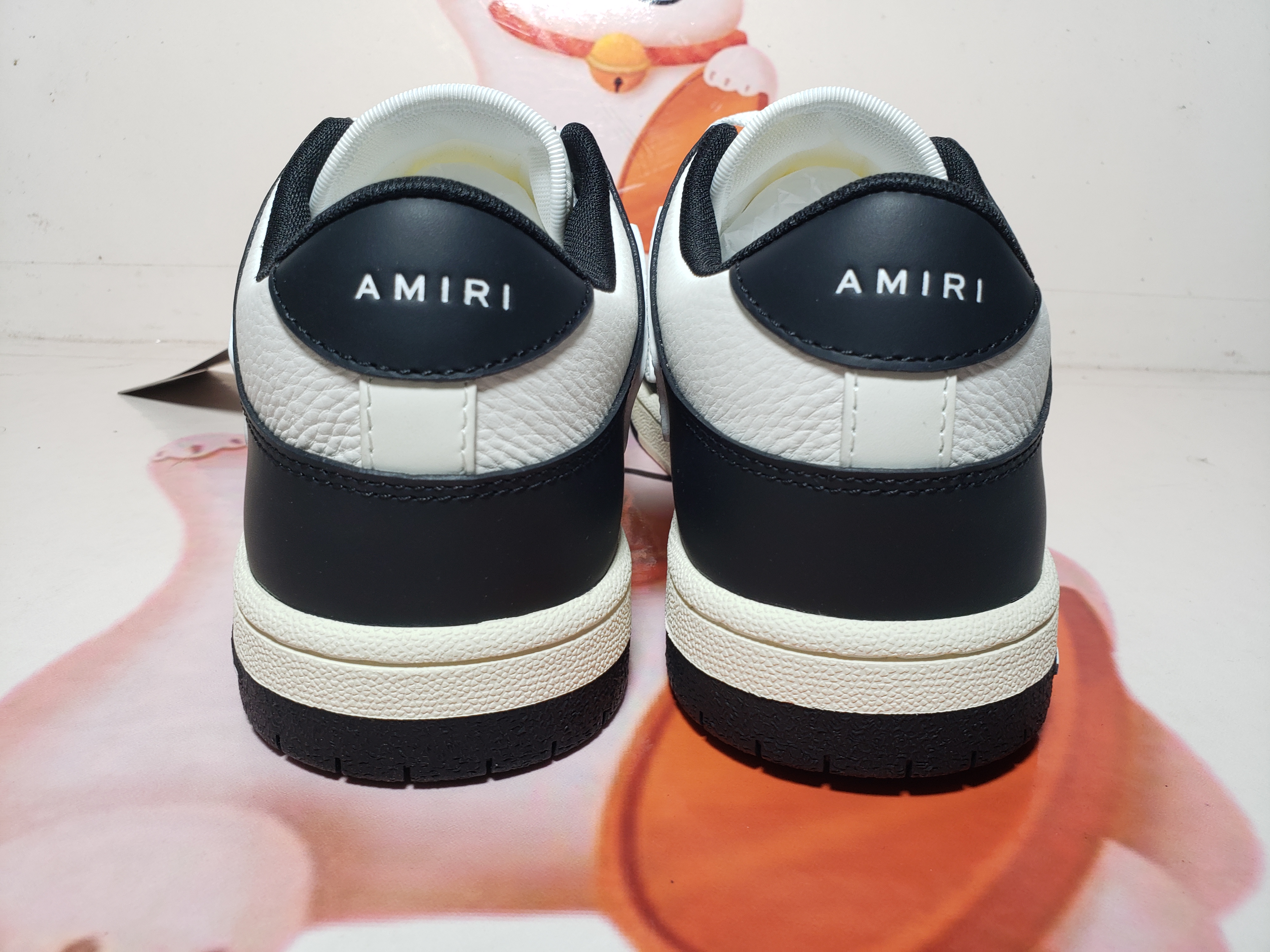 PKGoden Skel Top Low Black White MFS003-004