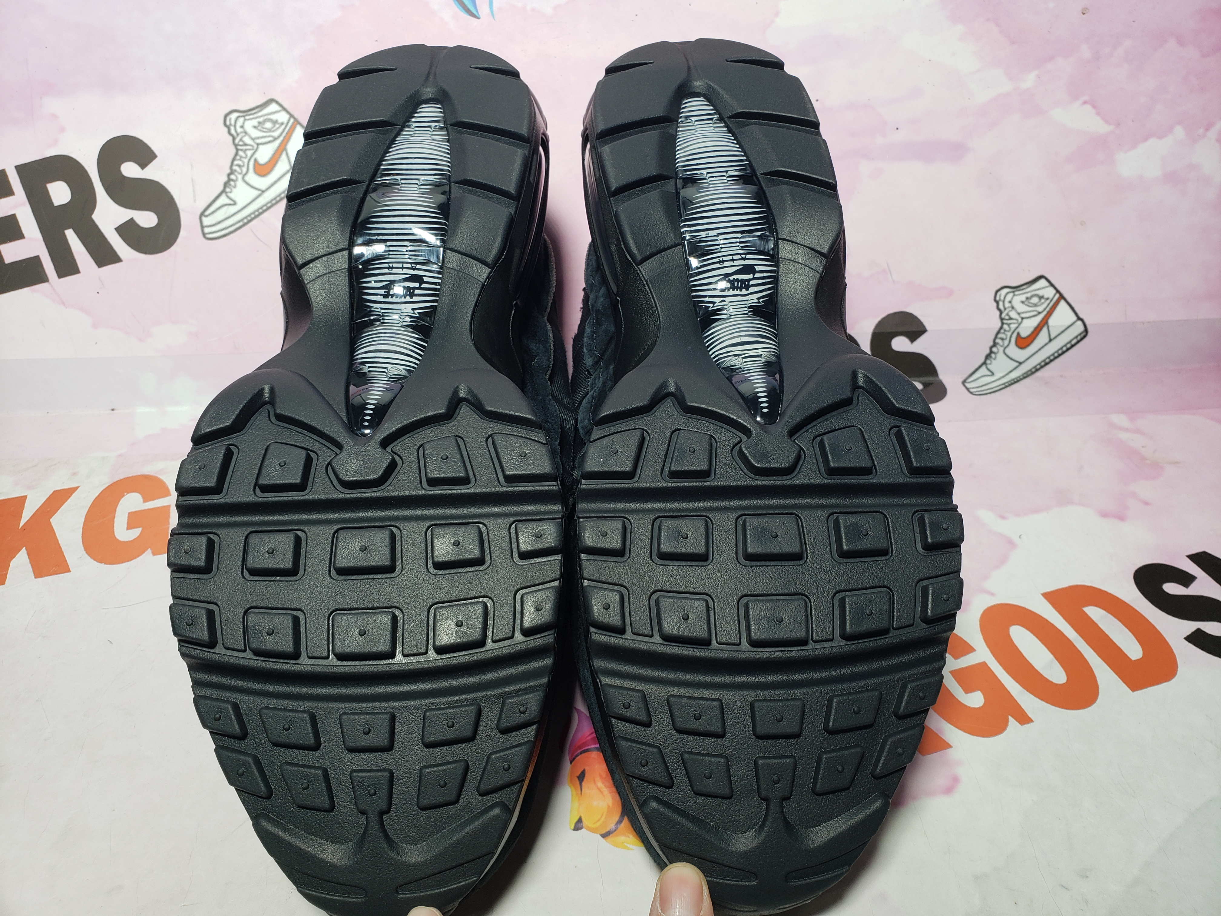 Comme Des Garcons x Air Max 95 Black，CU8406-001