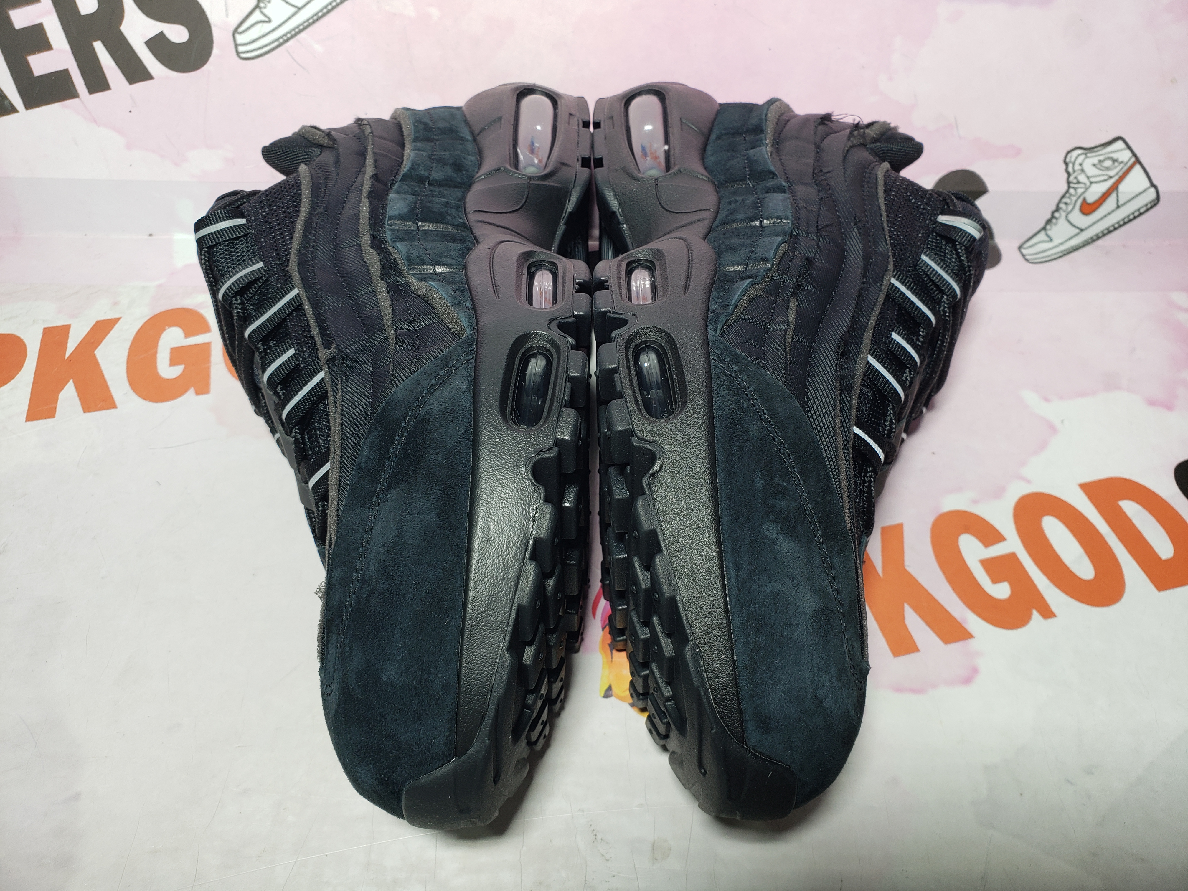 Comme Des Garcons x Air Max 95 Black，CU8406-001