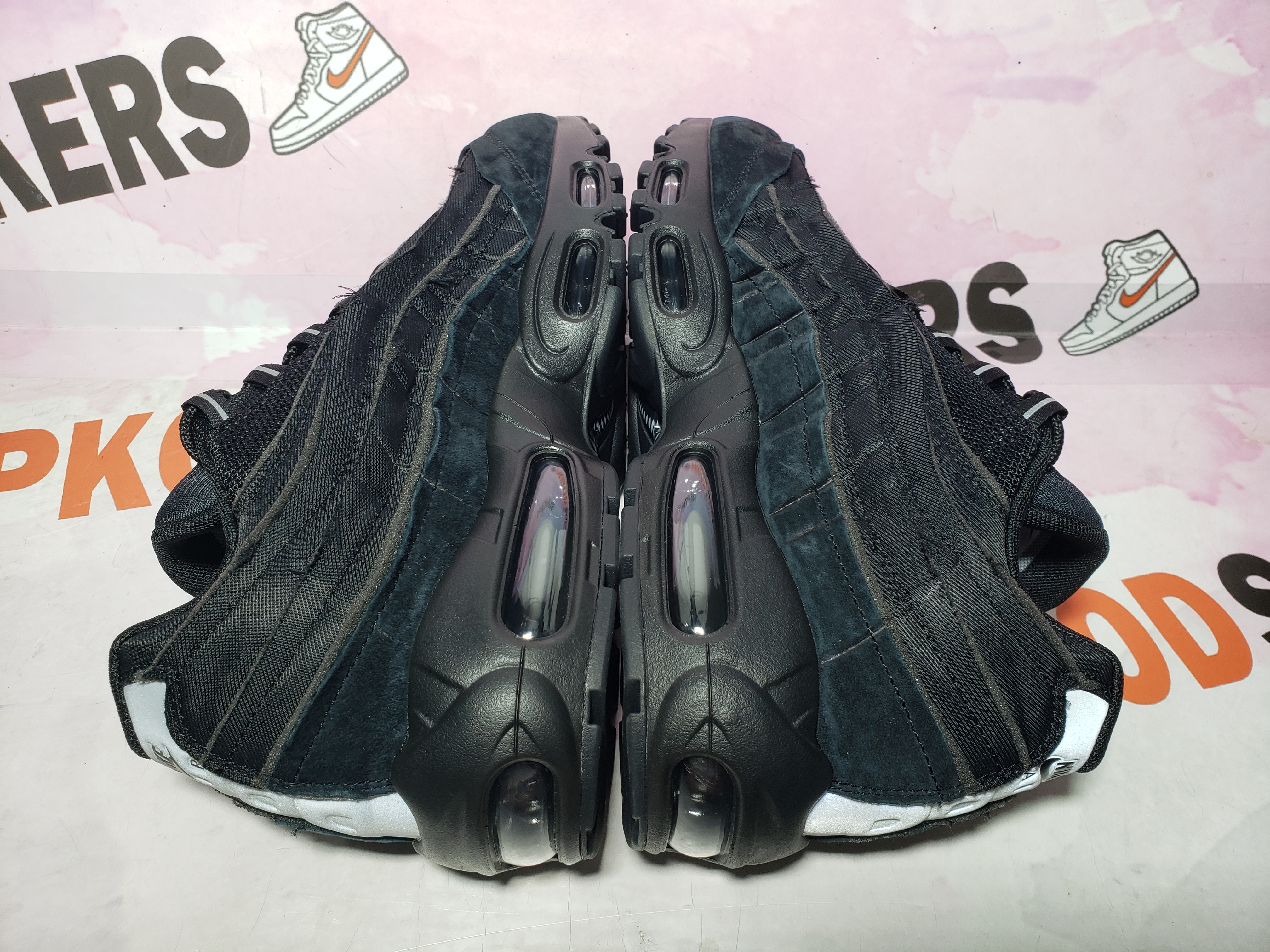 Comme Des Garcons x Air Max 95 Black，CU8406-001