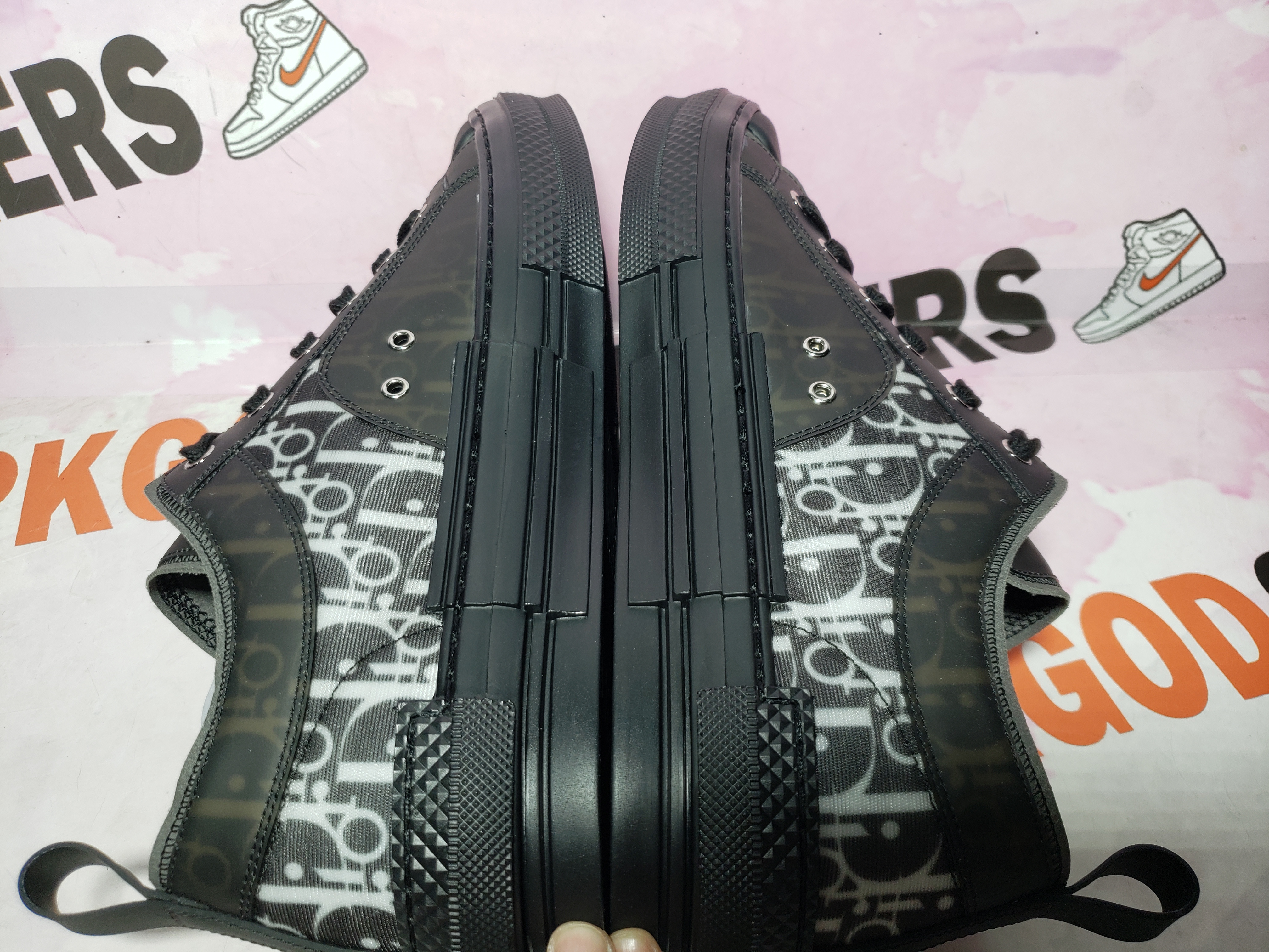 PKGoden Dior B23 HT Oblique Transparency Low H565 White Black