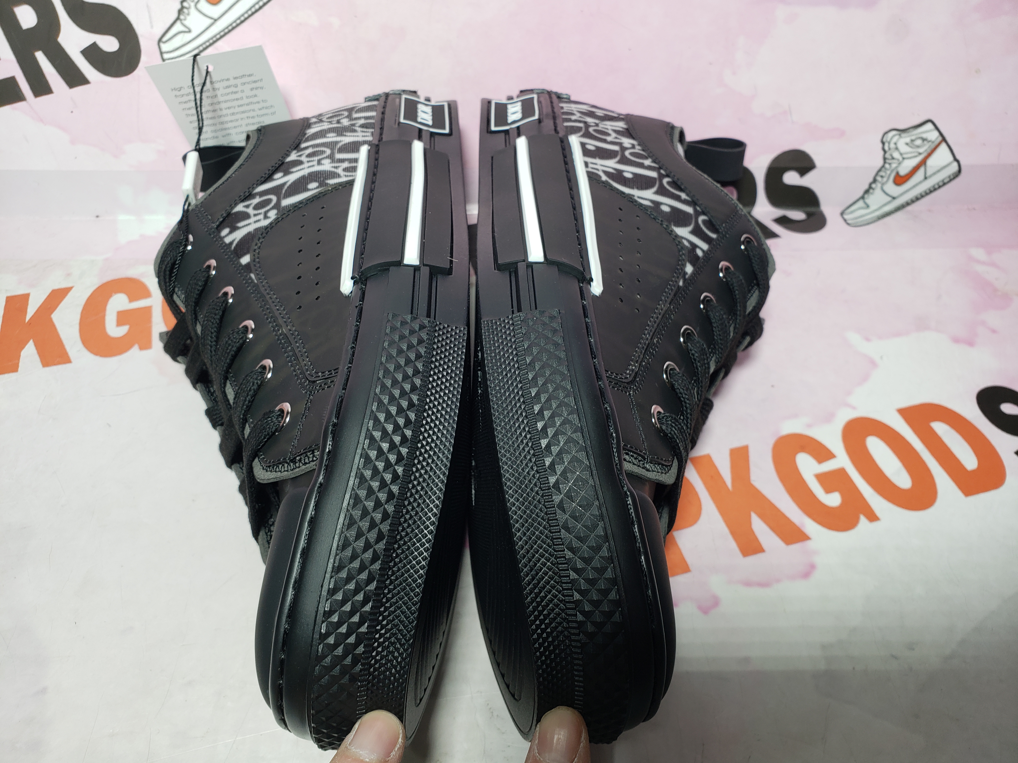 PKGoden Dior B23 HT Oblique Transparency Low H565 White Black