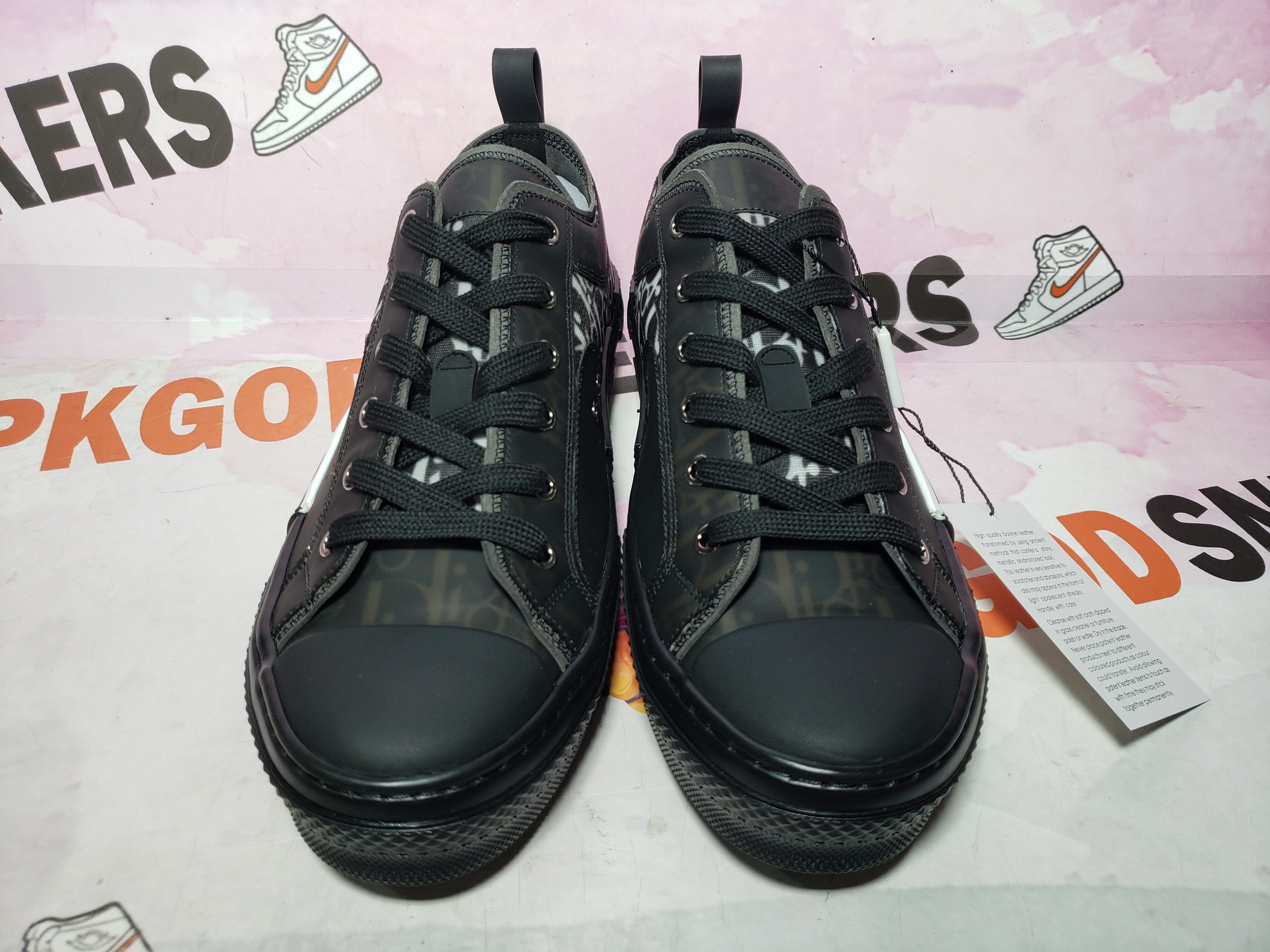 PKGoden Dior B23 HT Oblique Transparency Low H565 White Black