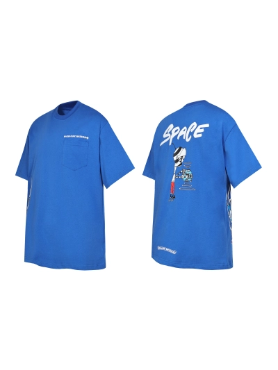 Chrome Hearts T-shirt Blue 2214 01