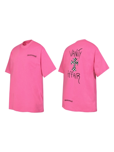 Chrome Hearts T-shirt Pink 2213 01