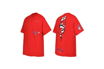 Chrome Hearts T-shirt Red 2218 01