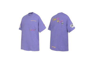Chrome Hearts T-shirt Purple 2219 01