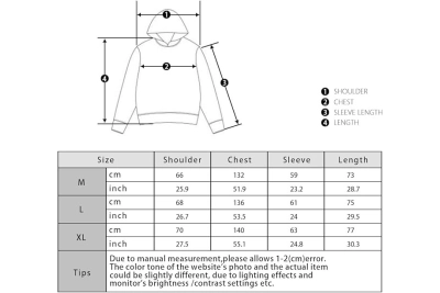 Saint Michael Tears Hoodie WY7806 Red/Blue 02