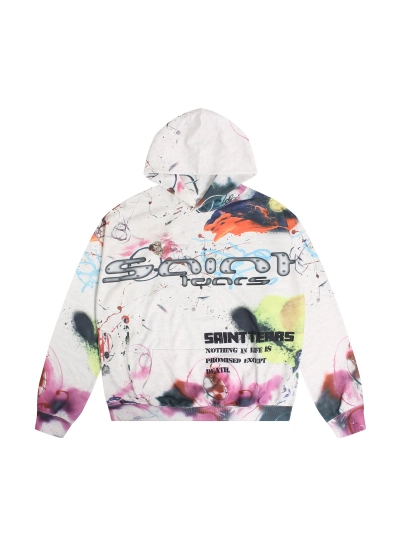 Saint Michael Tears Hoodie WY7791 01