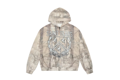 Saint Michael Tears Hoodie WY7795 01