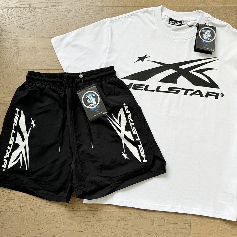 Hellstar T-Shirt and Short Pants Sports Suit 10 5737801