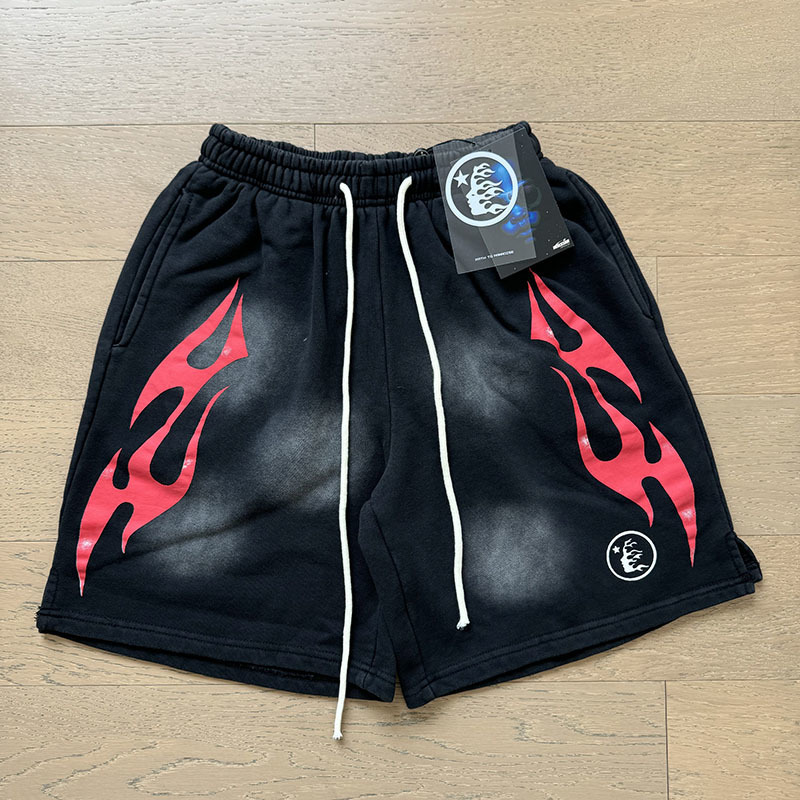 Hellstar T-Shirt and Short Pants Sports Suit 11