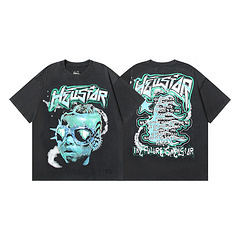 Hellstar T-Shirt and Short Pants Sports Suit 19