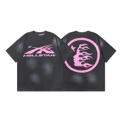 Hellstar T-Shirt and Short Pants Sports Suit 9 01