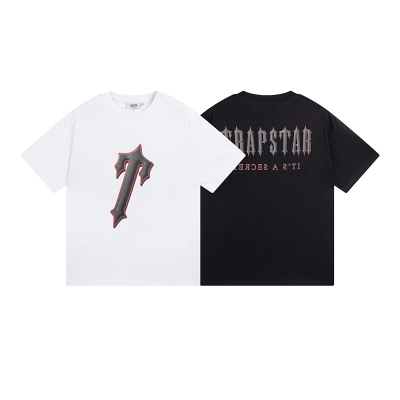 Trapstar T-Shirts 633 White/Black 01