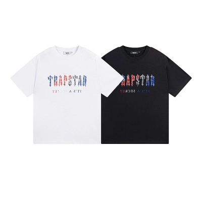 Trapstar T-Shirts 638 White/Black 01