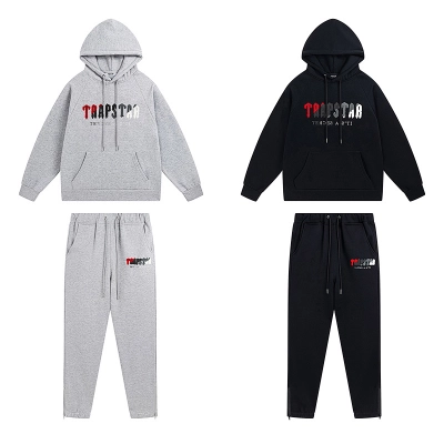 Trapstar Tracksuit 601-602 Gray/Black 01