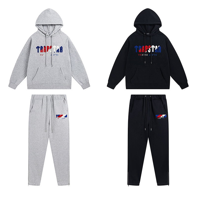 Trapstar Tracksuit 603-604 Gray/Black