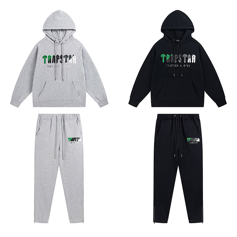 Trapstar Tracksuit 605-606 Gray/Black