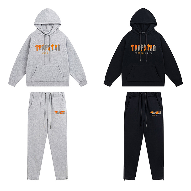 Trapstar Tracksuit 613-614 Gray/Black