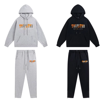 Trapstar Tracksuit 613-614 Gray/Black 01