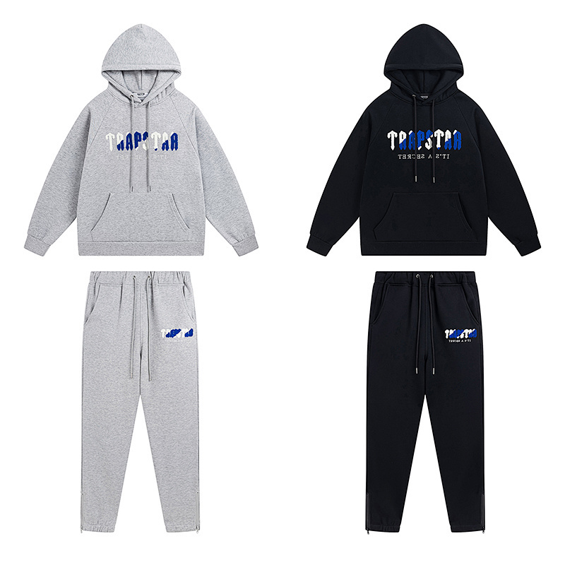Trapstar Tracksuit 615-616 Gray/Black