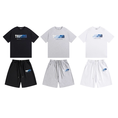 Trapstar Tracksuit 629-630 Gray/Black/White 01