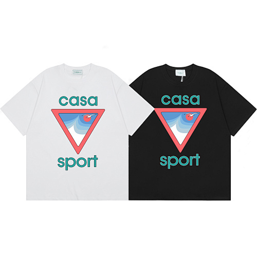 Casblanca T-Shirts 15 White/Black