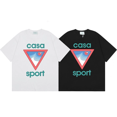 Casblanca T-Shirts 15 White/Black 01