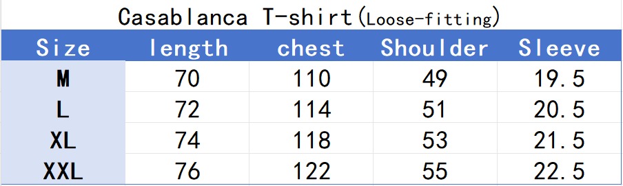 Casblanca T-Shirts 5 White/Black