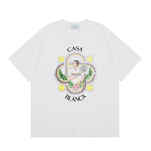 Casblanca T-Shirts 16 White/Black