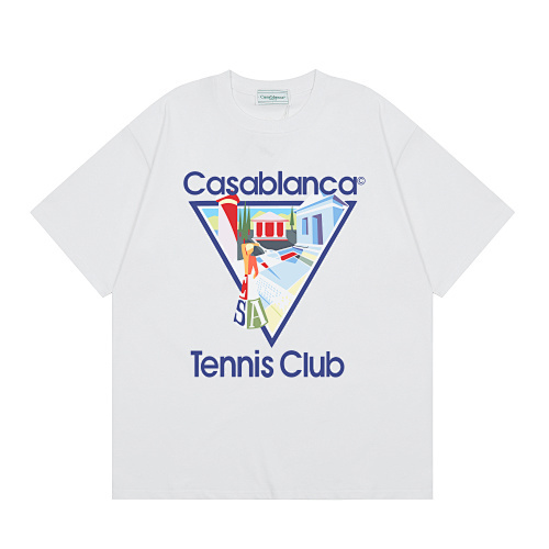 Casblanca T-Shirts 7 White/Black