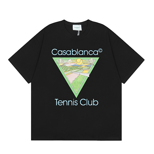 Casblanca T-Shirts 8 White/Black