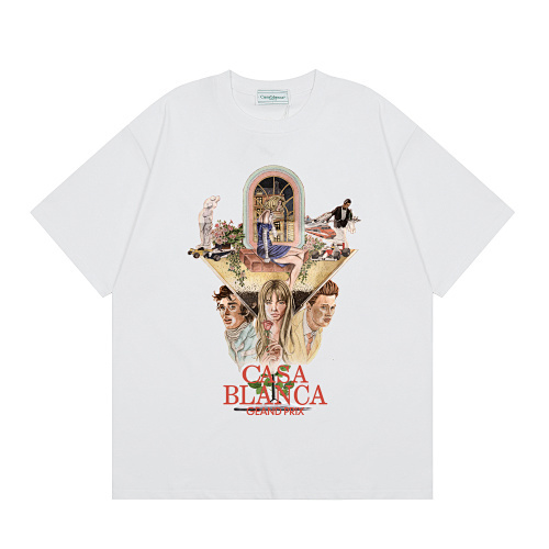 Casblanca T-Shirts 9 White/Black