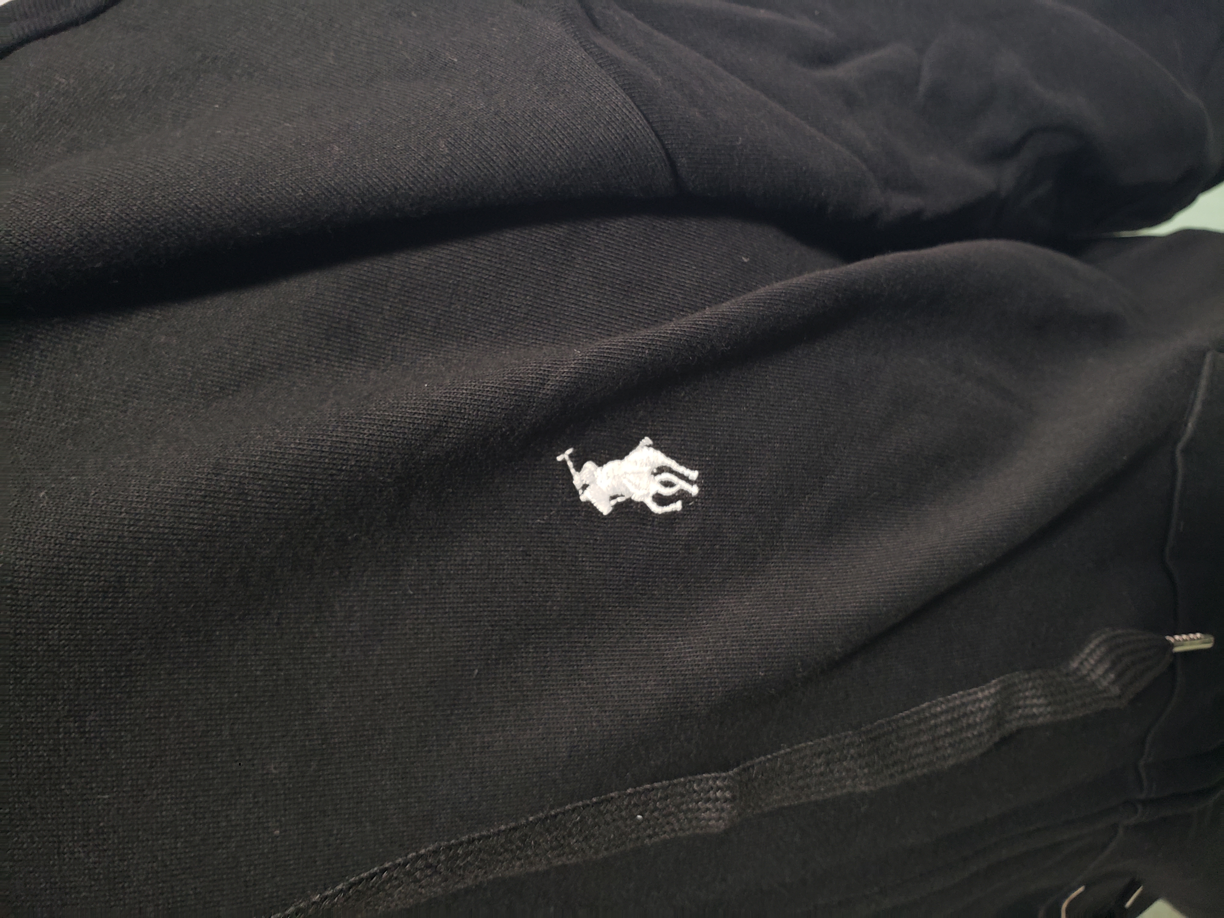 Polo Ralph Lauren Hoodie - Black & white logo