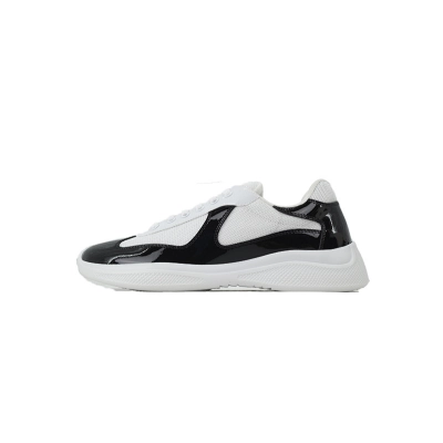 PKGoden Prada Sneakers Black and White1 01
