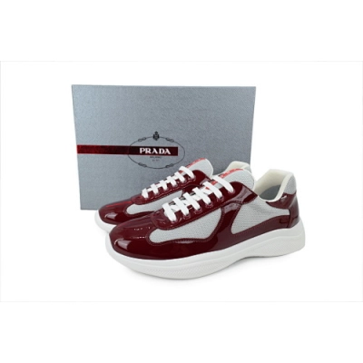 PKGoden Prada Sneakers Wine Red 02