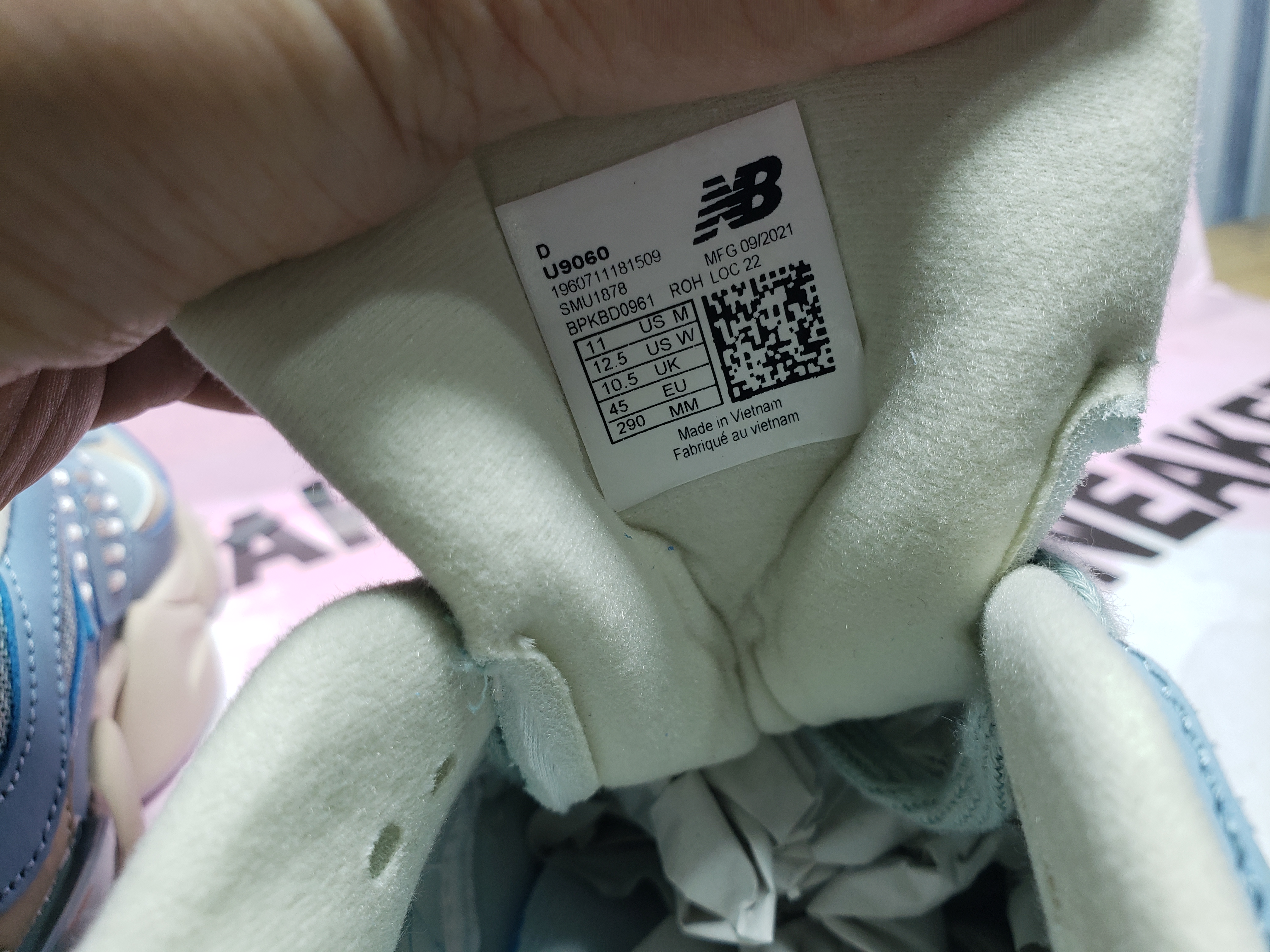 New Balance 9060 Blue Haze U9060FNB