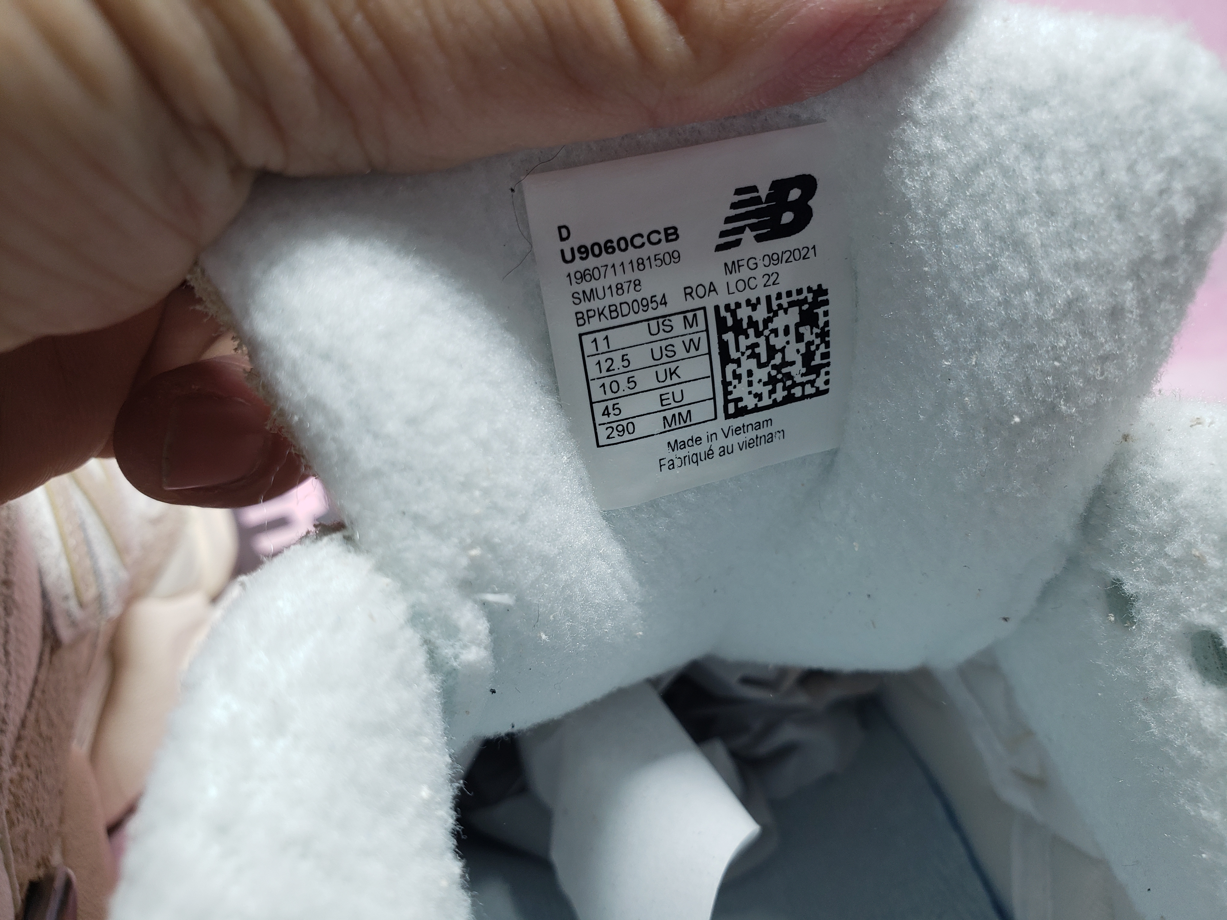 OG New Balance 9060 Bisque Sea Salt U9060CCB