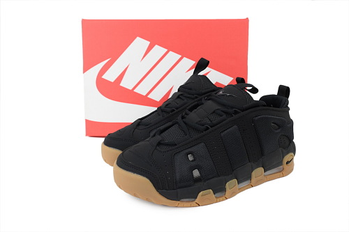 PKGoden Air More Uptempo Low Black Gum FZ3055-003