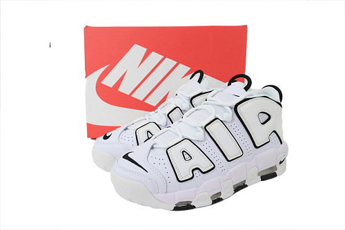PKGoden Air More Uptempo White Black DO6718-100