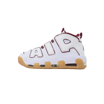 PKGoden Air More Uptempo White Team Red Gum FJ2846-100 01