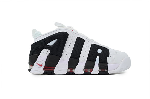 PKGoden Air More Uptempo Low Black and White FZ3055-105