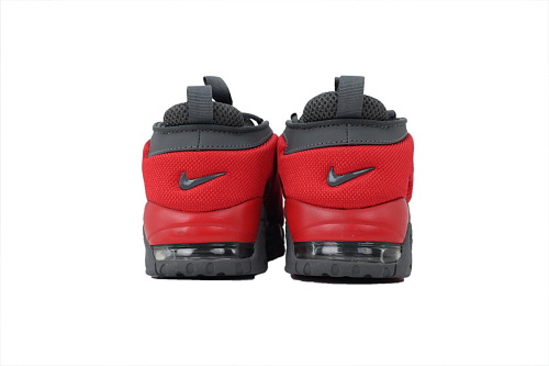 PKGoden Air More Uptempo Low Dark Grey Light Crimson FZ3055-002