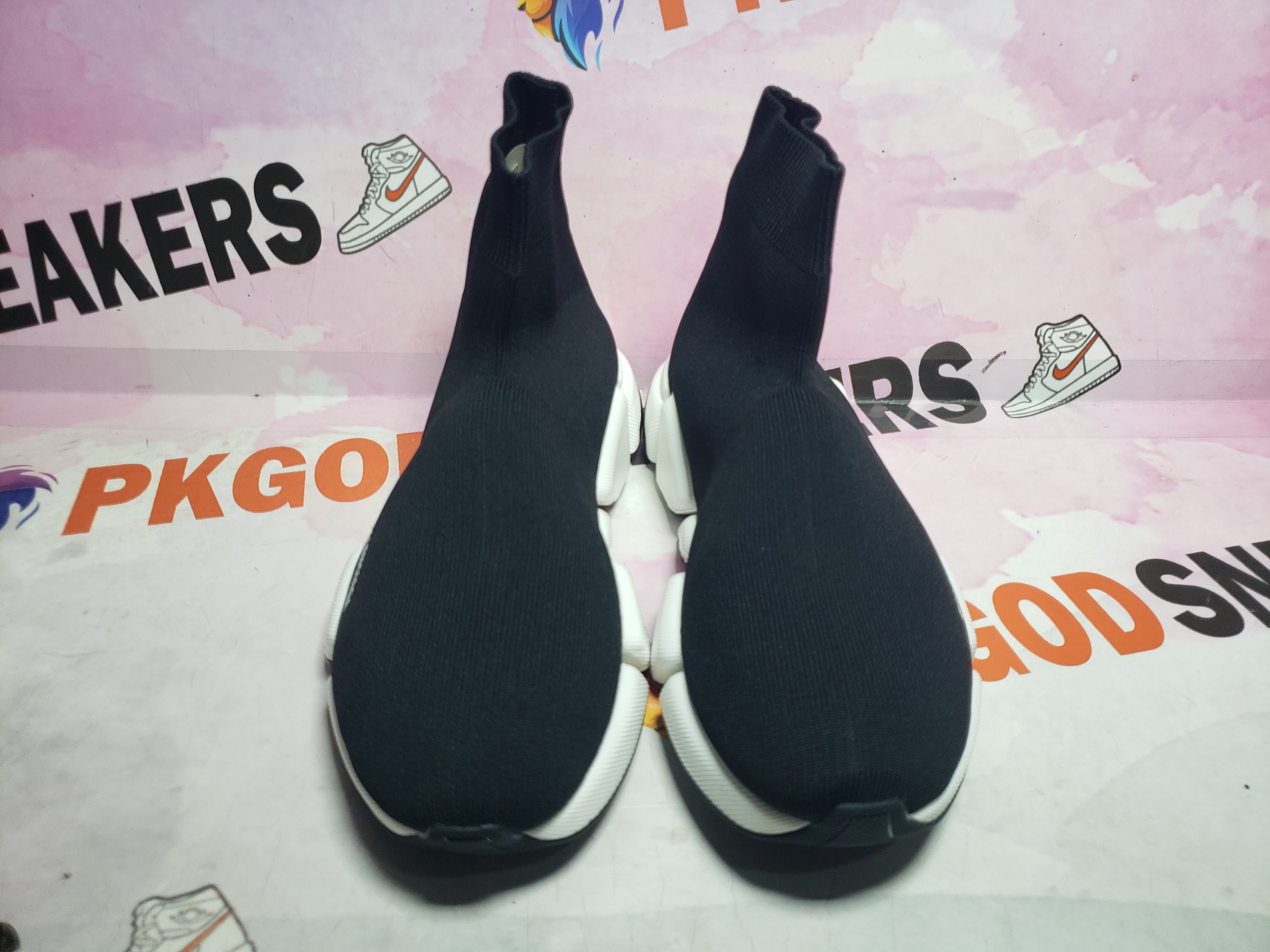 PKGoden Balenciaga Speed 2.0 Black White 617239W2DB21015